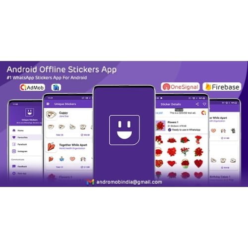 Android WhatsApp Stickers App (Offline) With Admob
