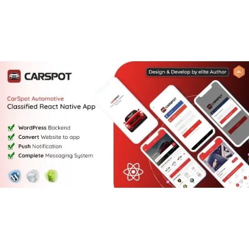 CarSpot – Dealership Classified React Native App
