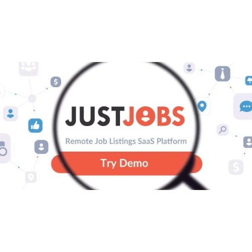 JustJobs – Remote Job Listings SaaS platform