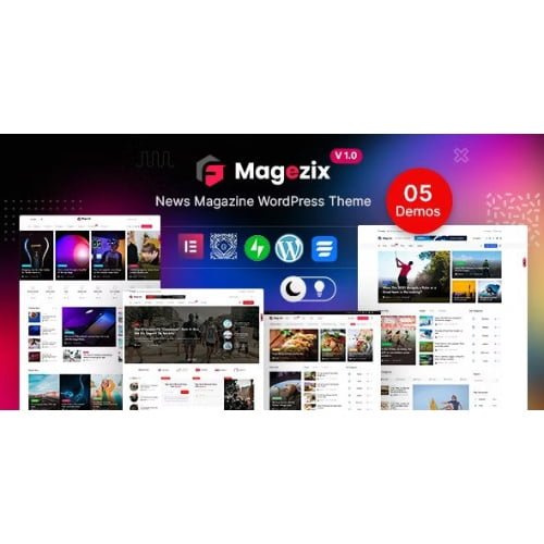Magezix – Newspaper & Magazine WordPress Theme