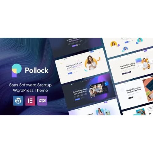Pollock – Saas Software Startup WordPress Theme