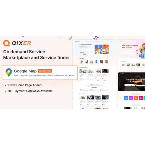 Qixer – Multi-Vendor On demand Service Marketplace and Service Finder