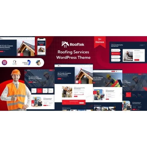 Rooftek – Roofing Services WordPress Theme