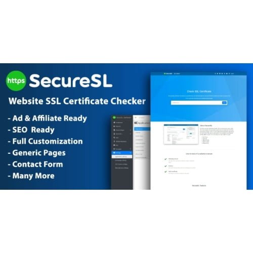 SecureSL – Website SSL Certificate Checker Script
