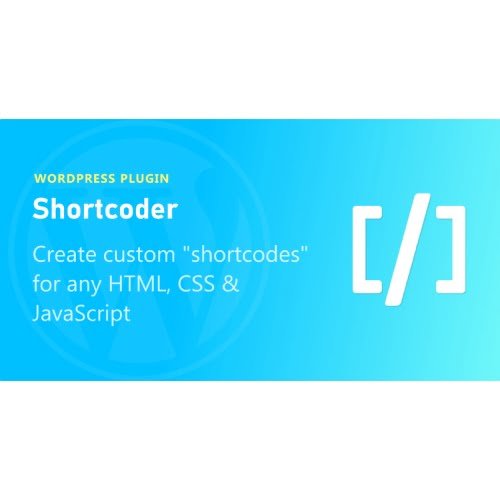 Shortcoder Pro – Create Shortcodes for Anything