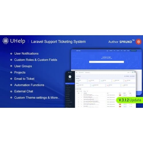 Uhelp – Helpdesk Support Ticketing System