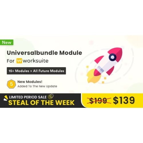 Universal Modules Bundle for Worksuite CRM