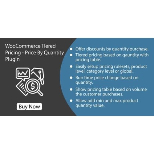WooCommerce Tiered Pricing – Price By Quantity Plugin