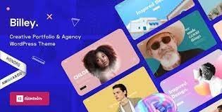 Billey v1.7.3 – Creative Portfolio & Agency WordPress Theme